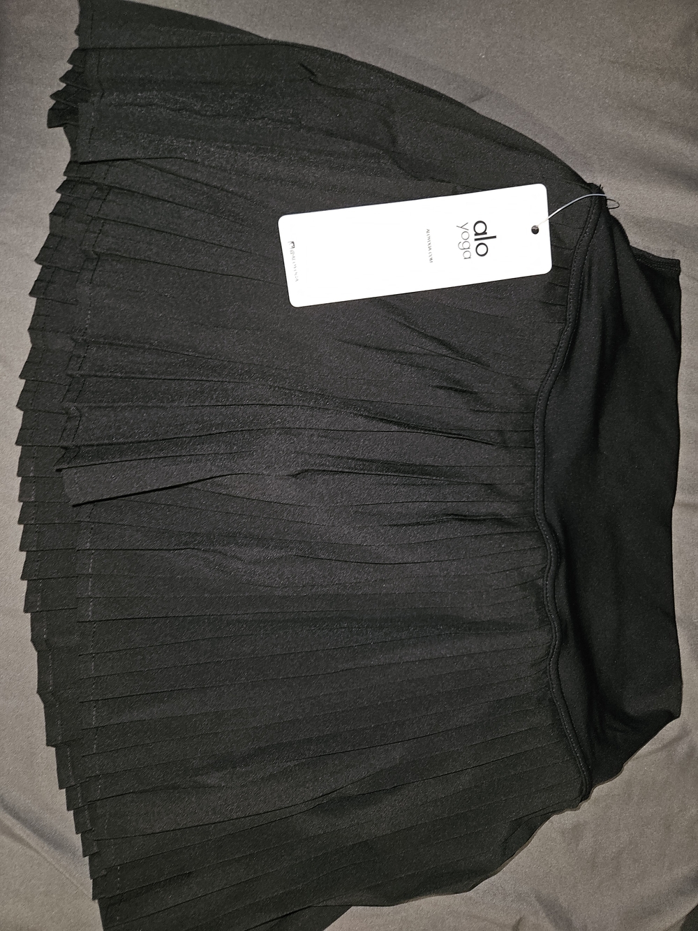 ALO Yoga Black Pleated Mini Skirt Remake SMALL FITS LIKE XS